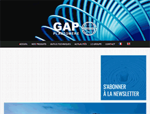 Tablet Screenshot of gap-plastomere.com